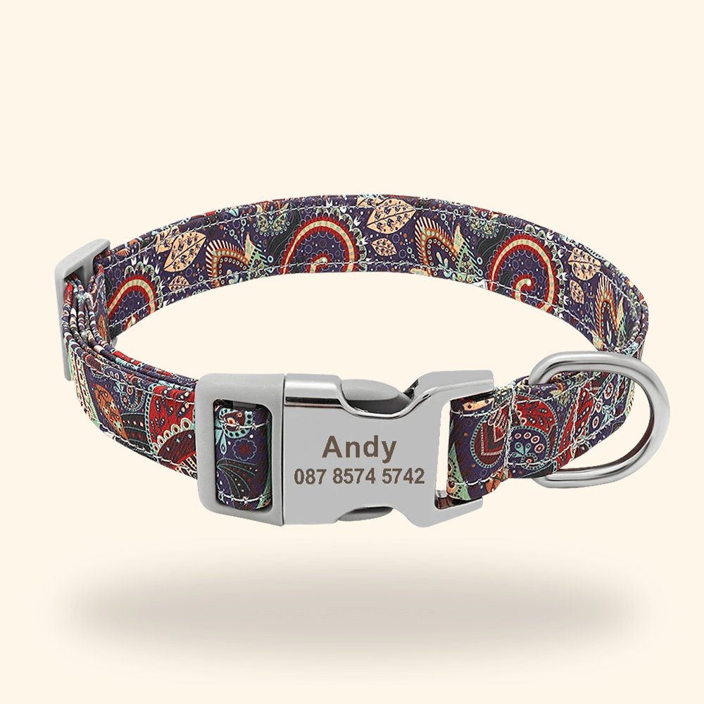 Hundehalsband mit Gravur - Viamilo
