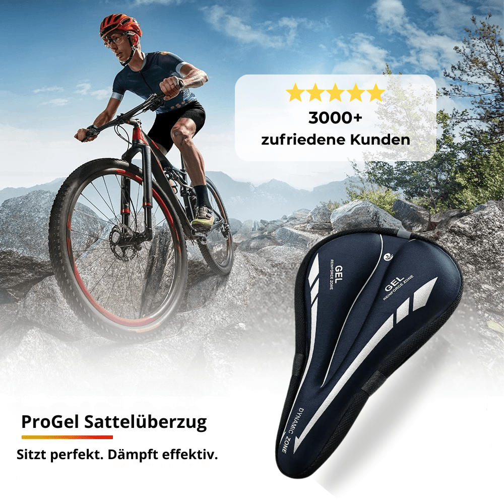 Ergonomischer ProGel Sattelüberzug - Viamilo