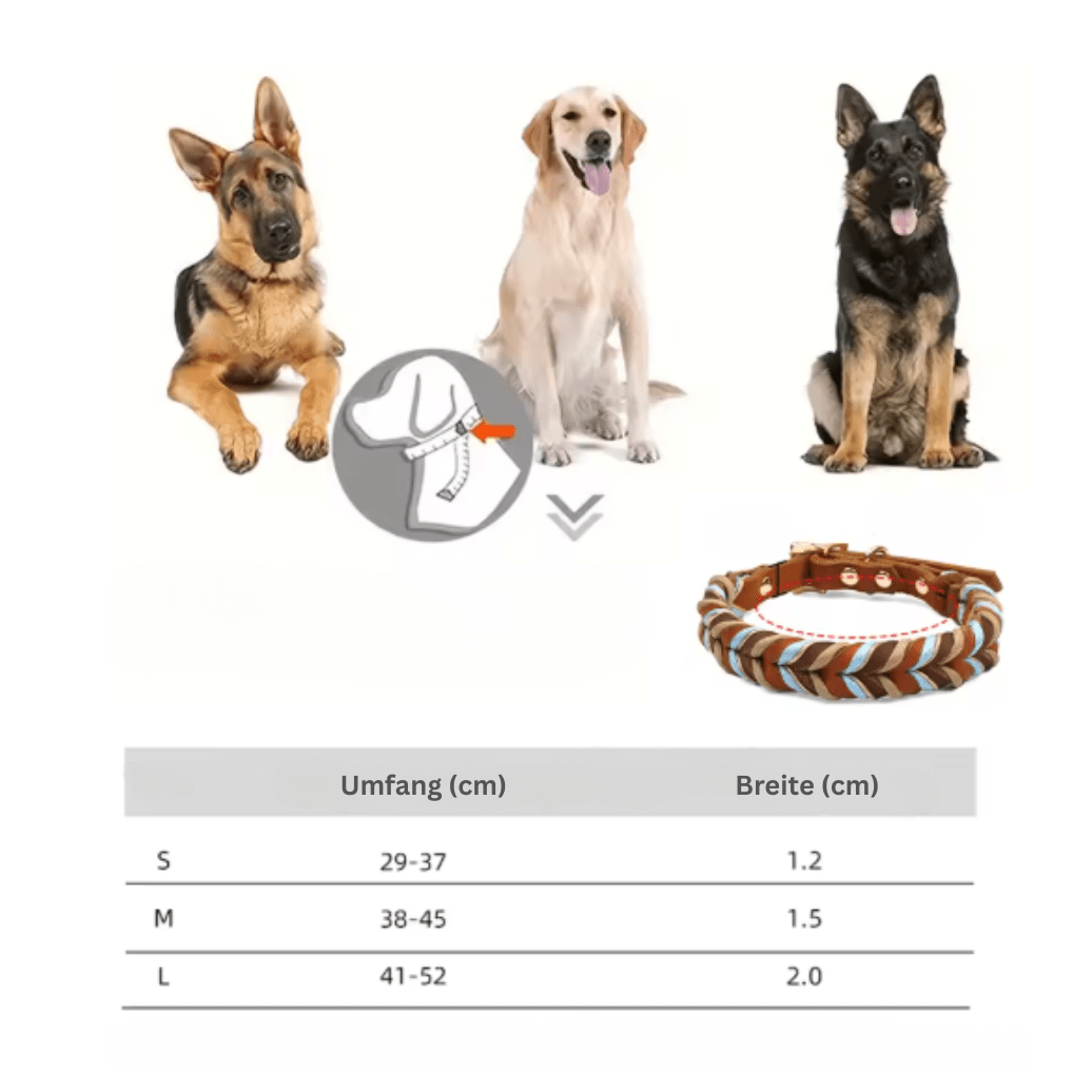Gewebtes Premium Halsband Wasserdicht - Viamilo