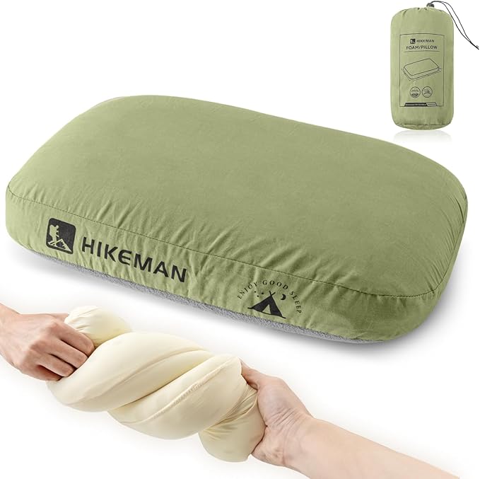 Hikeman Camping Reisekissen - komprimierbar & leicht - Viamilo