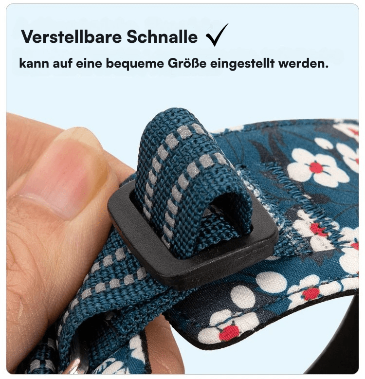Hundegeschirr "Bello" aus Baumwolle - Viamilo