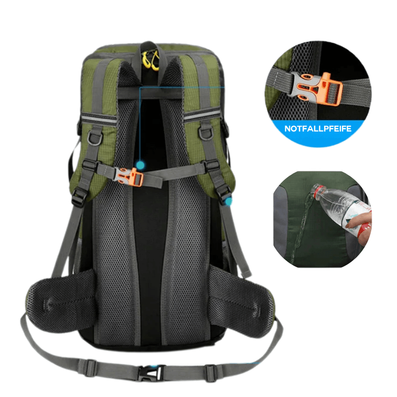 Outdoor Rucksack 50L Wasserdicht - Viamilo