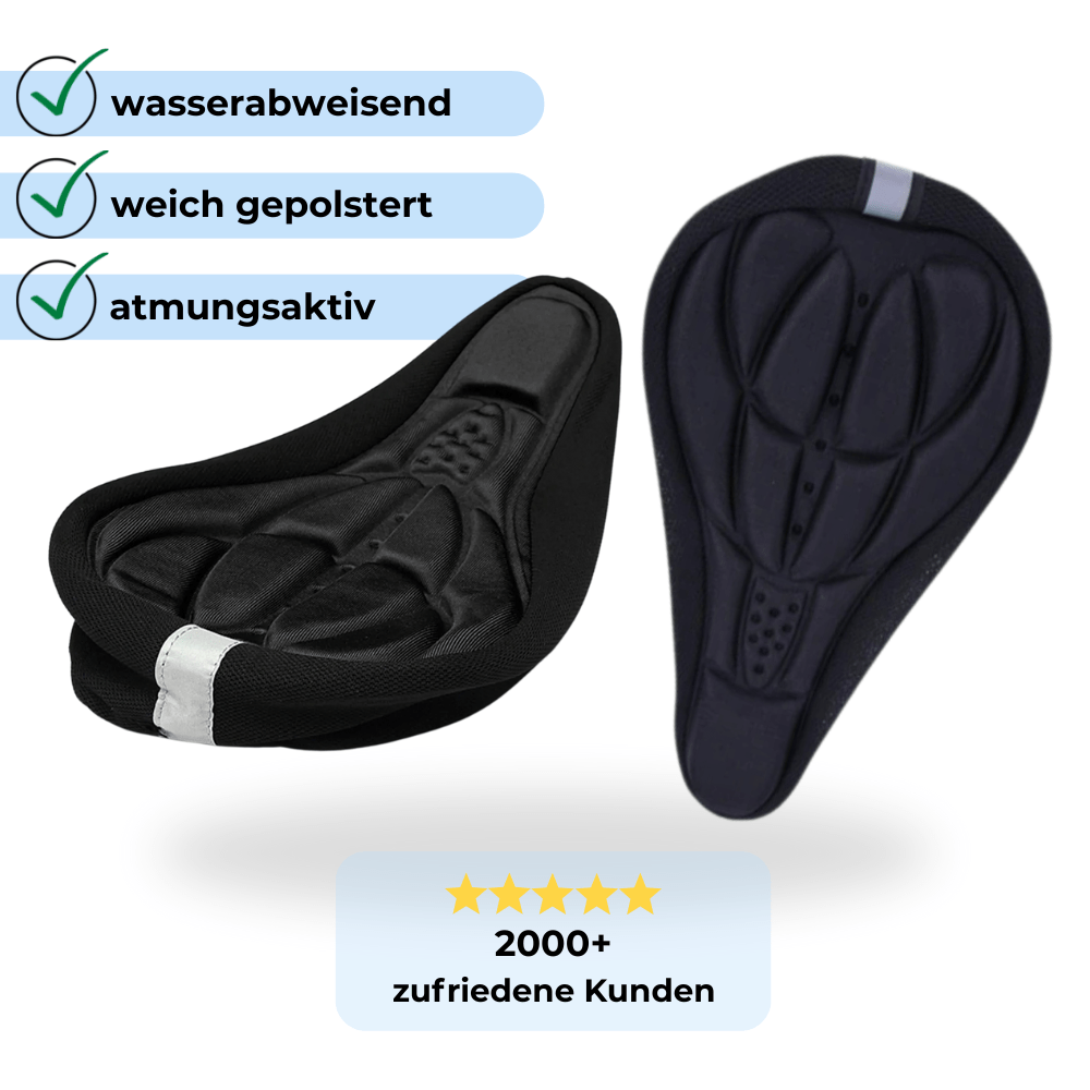 Sitzbezug für Fahrradsattel - gepolstert - Viamilo