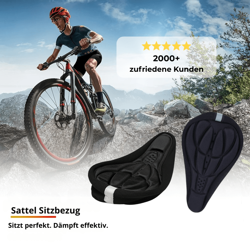 Sitzbezug für Fahrradsattel - gepolstert - Viamilo