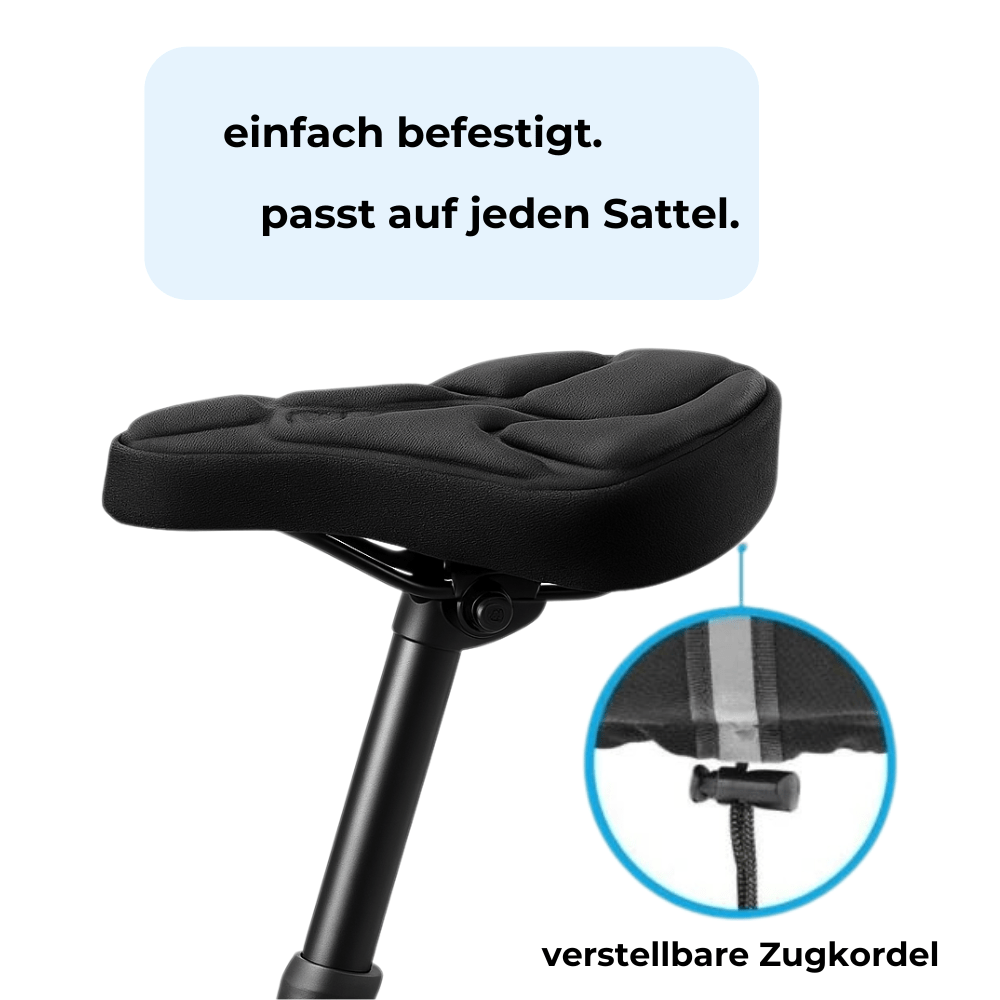 Sitzbezug für Fahrradsattel - gepolstert - Viamilo