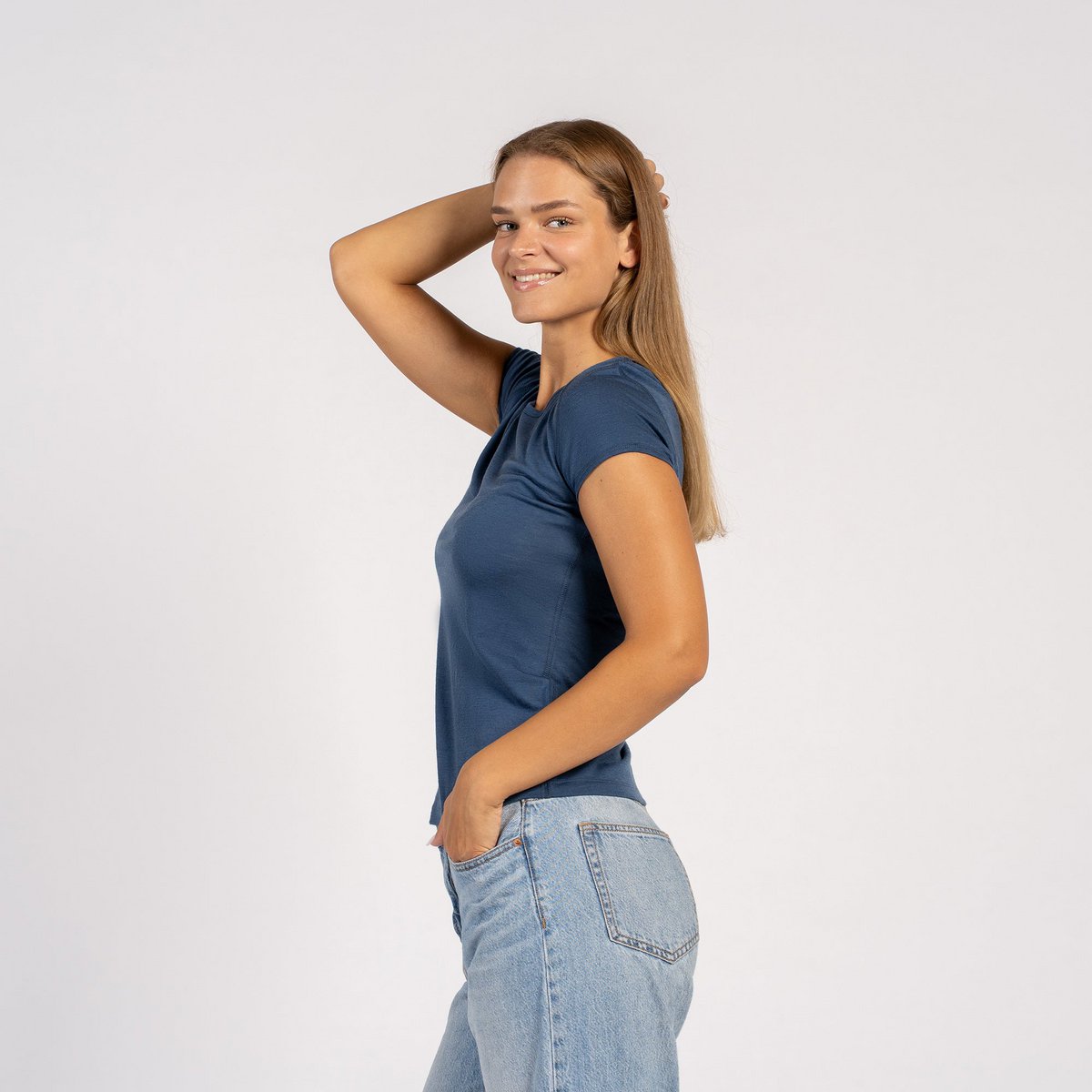 Damen Short Sleeve 100% Merino