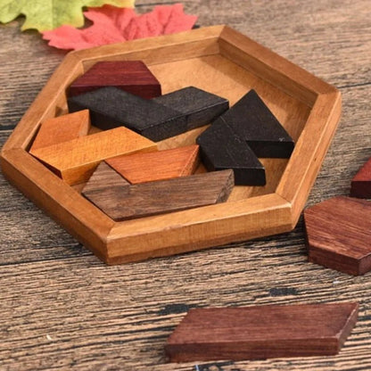 IQ - Puzzle aus Holz - Viamilo