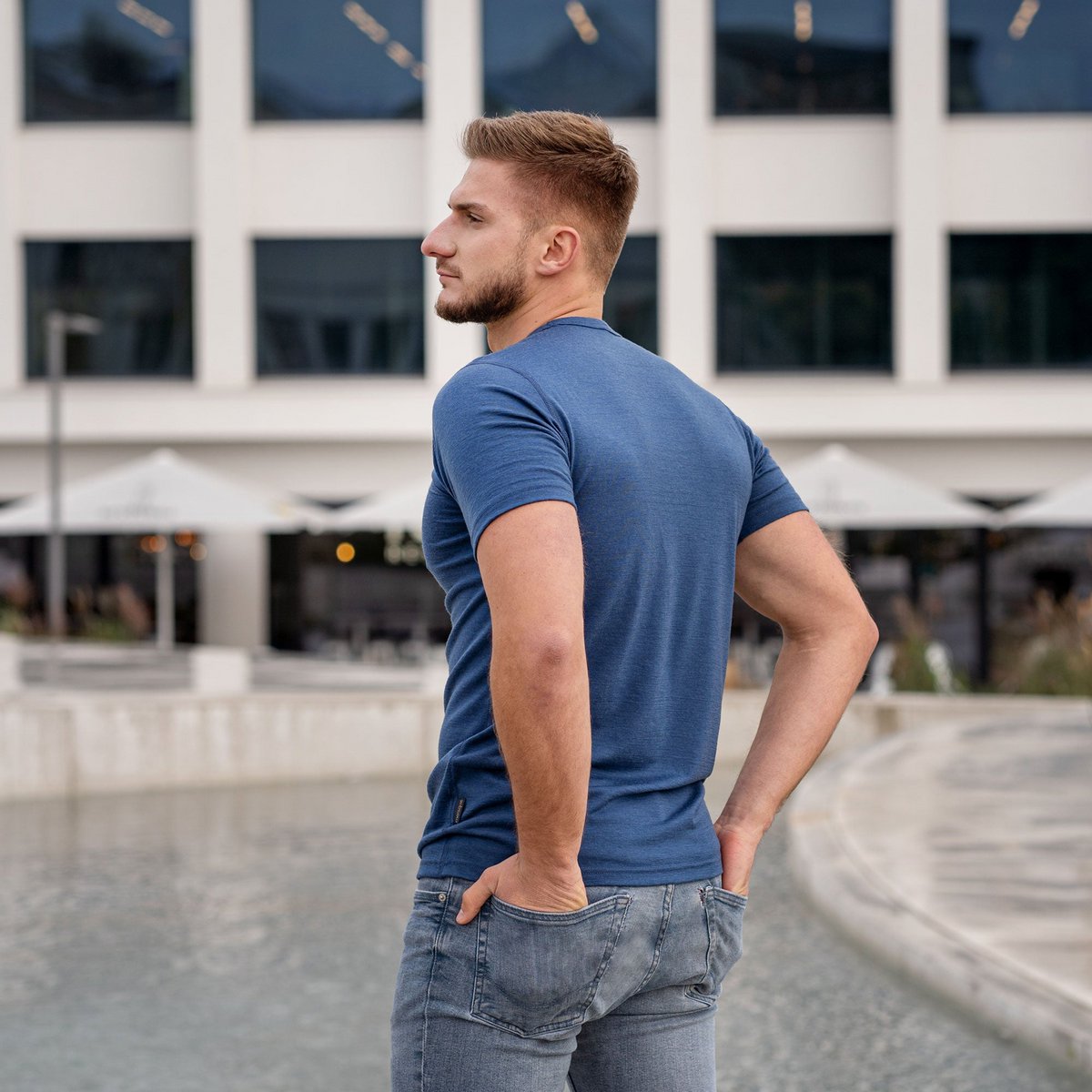 Herren Short Sleeve 100% Merino - Viamilo