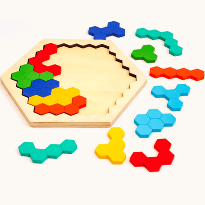 IQ - Puzzle aus Holz - Viamilo