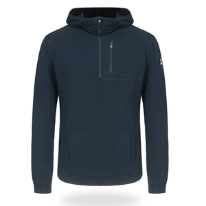 Merino Zip - Kapuzenpullover mit Kängurutasche - Viamilo