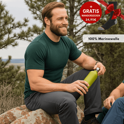 MerinoPro Shirt aus 100% Merinowolle - Viamilo