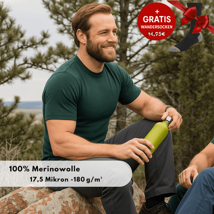 MerinoPro Shirt aus 100% Merinowolle - Viamilo