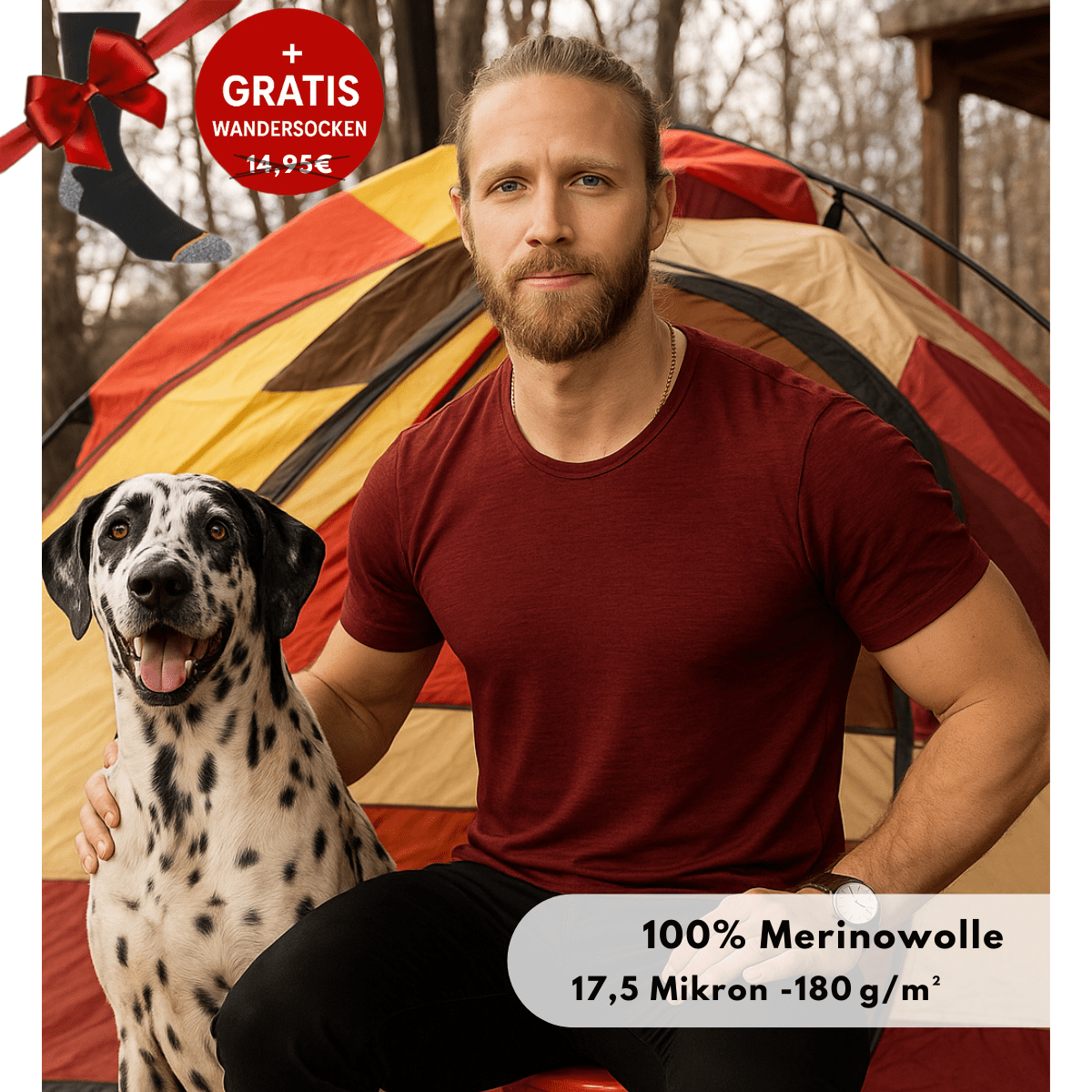 MerinoPro Shirt aus 100% Merinowolle - Viamilo