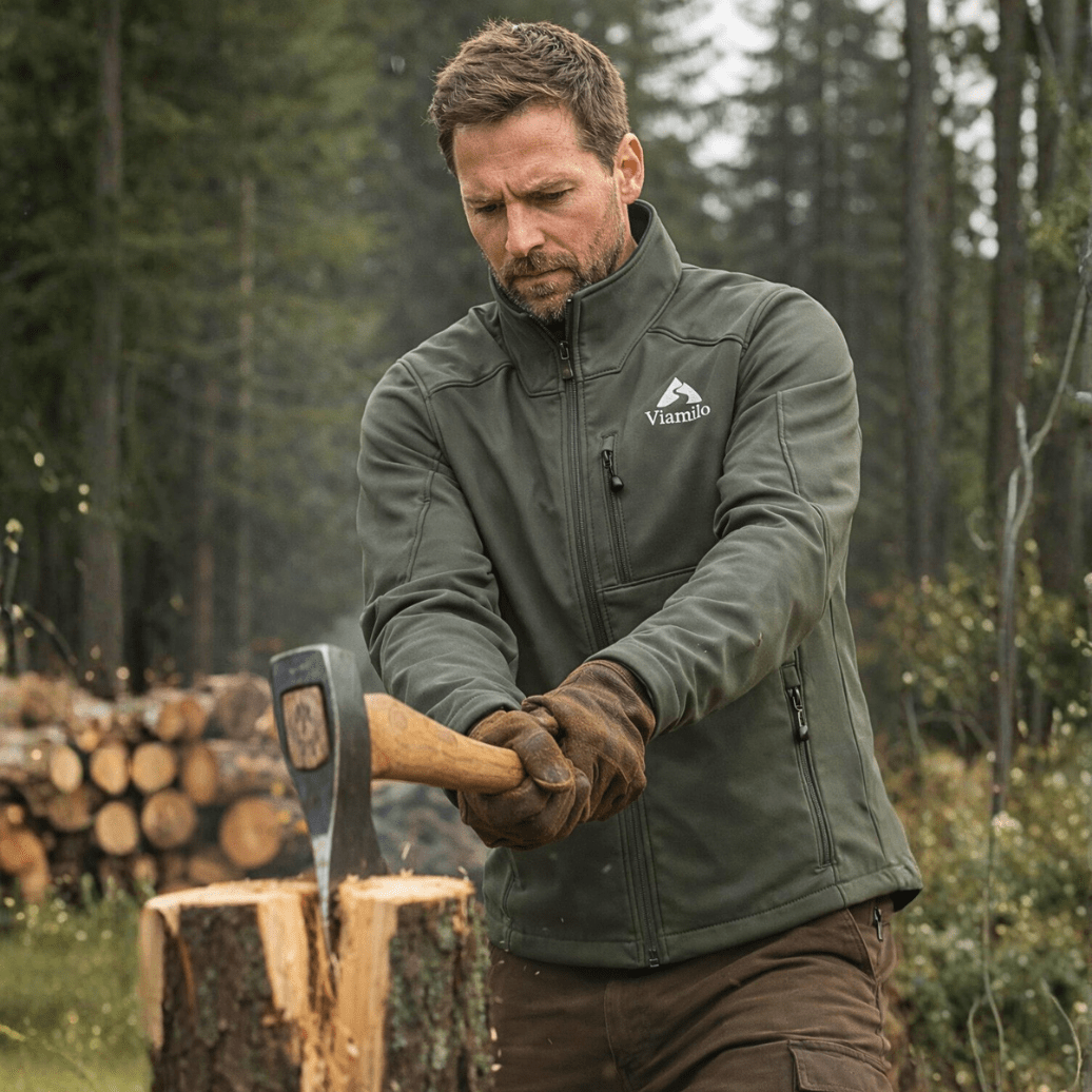 Outdoor Softshell Jacke - Viamilo